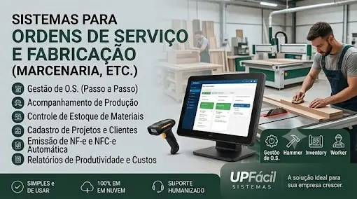 Sistema para loja que fabrica o que vende — UPF-OS