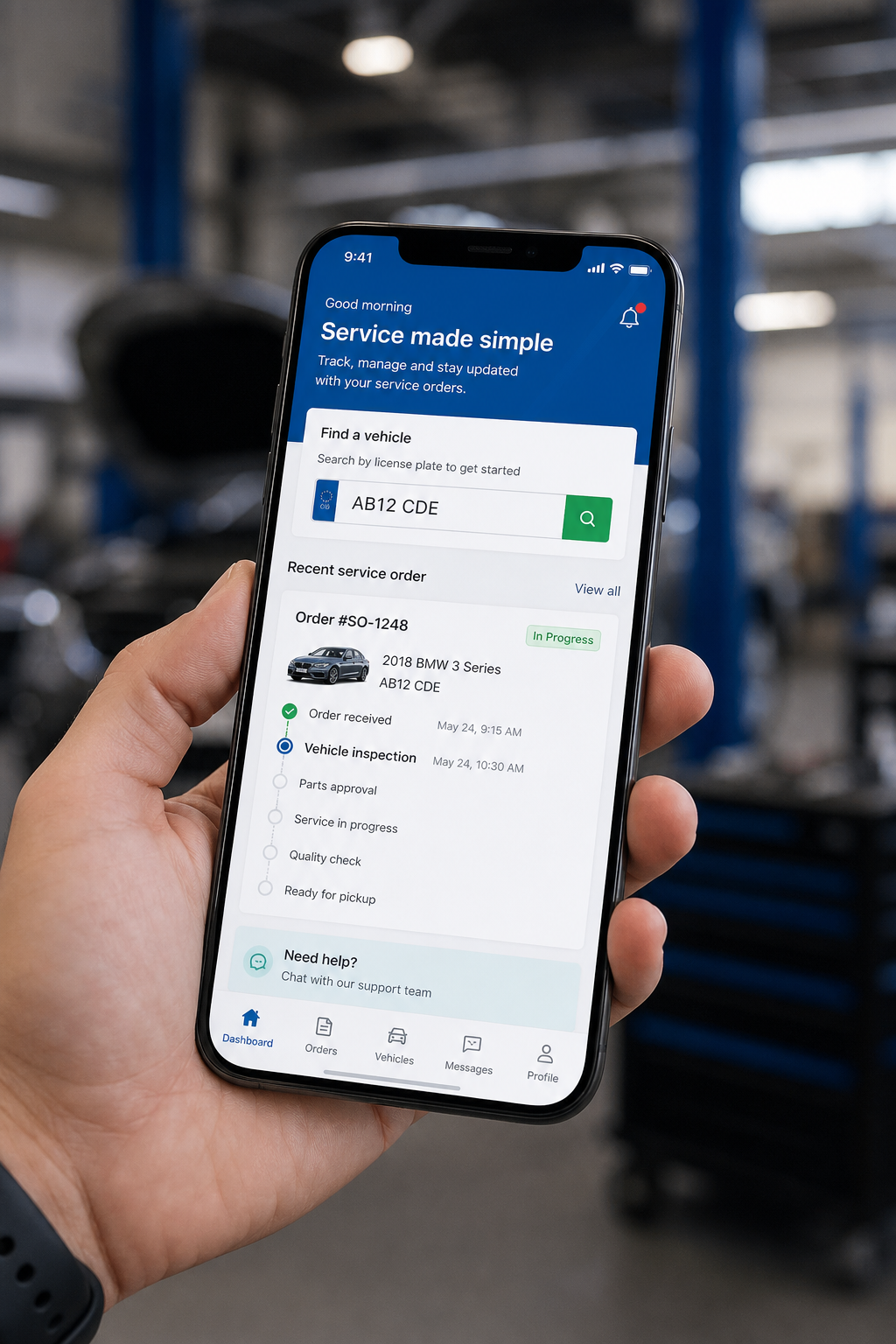 UPF-GARAGE no celular — acompanhe a oficina de qualquer lugar